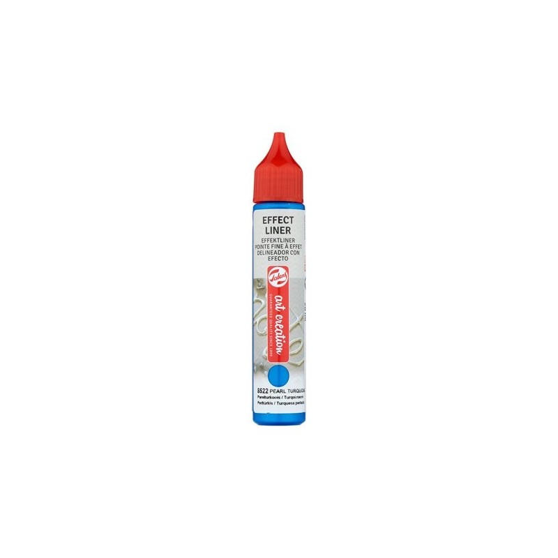 Fine art shop - Pearl Turquoise Effect Liner 8522, 28 ml. Artcreation | totenart.com