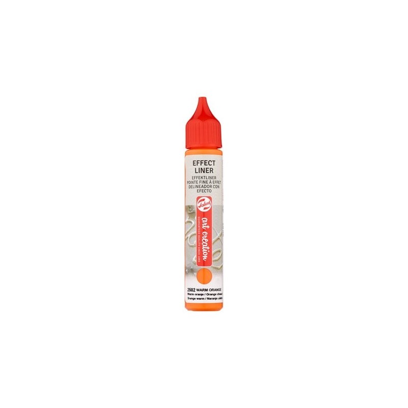 Fine art shop - Warm Orange Effect Liner 2502, 28 ml. Artcreation | totenart.com