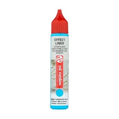 Fine art shop - Turquoise Blue Effect Liner 5024, 28 ml. Artcreation | totenart.com