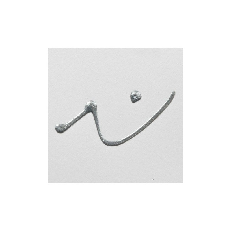 Fine art shop - Shiny Silver Glass Relief Liner 8015, 28 ml. Artcreation | totenart.com 