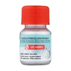 Fine art shop - Shiny Silver Glass & Porcelain Opaque Ink 8015, 30 ml. Artcreation | totenart.com 