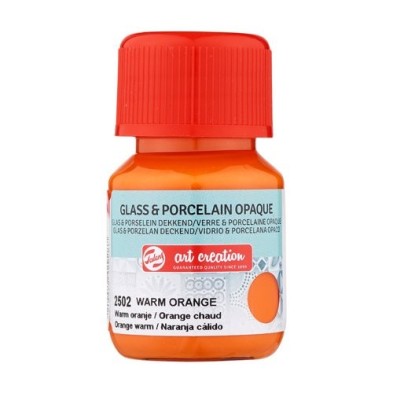 Fine art shop - Warm Orange Glass & Porcelain Opaque Ink 2502, 30 ml. Artcreation | totenart.com 