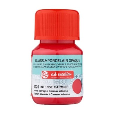Fine art shop - Intense Carmine Glass & Porcelain Opaque Ink 3025, 30 ml. Artcreation | totenart.com 