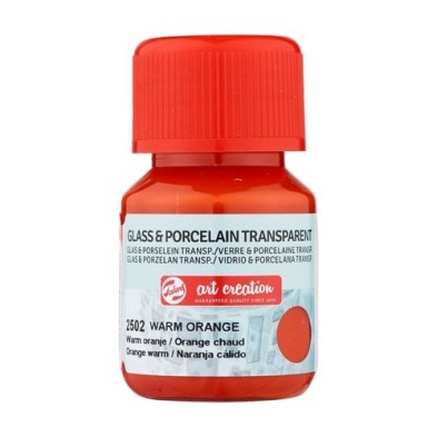 Fine art shop - Warm Orange Glass & Porcelain Transparent Ink 2502, 30 ml. Artcreation | totenart.com