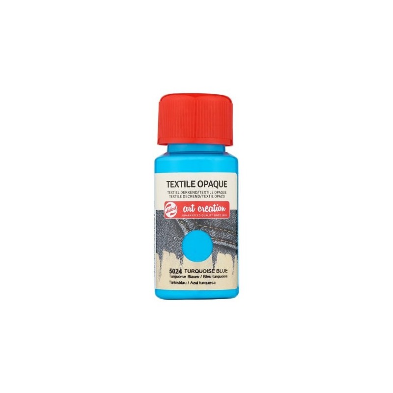 Fine art shop - Turquoise Blue Textile Opaque Ink 5024, 50 ml. Artcreation | totenart.com 