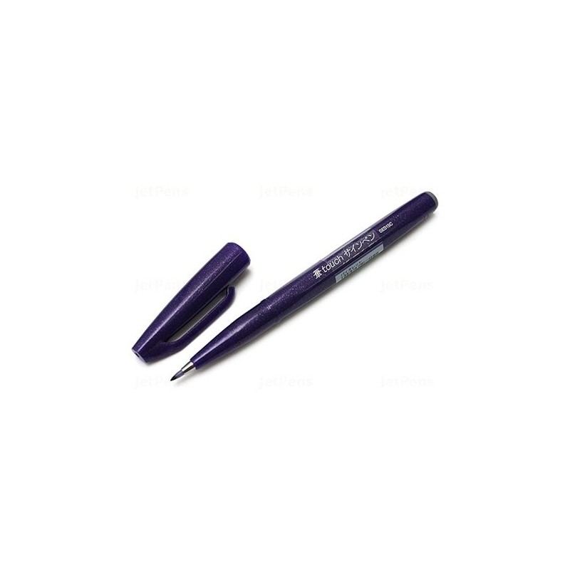 Fine art shop - Sign Pen Brush Pentel Touch, Violet | totenart.com\n