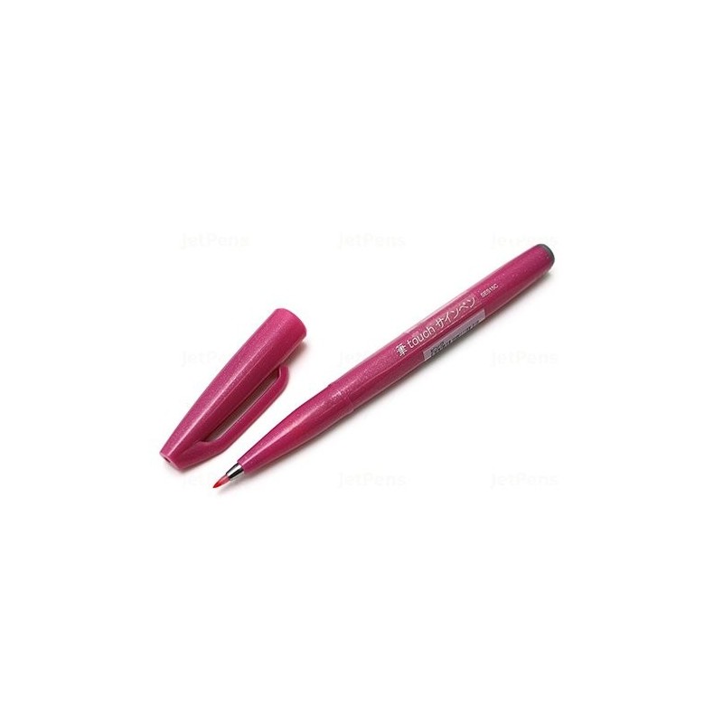 Fine art shop - Sign Pen Brush Pentel Touch, Pink | totenart.com\n