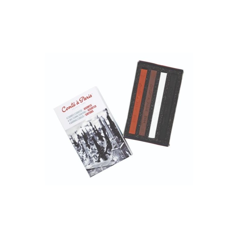 Box 4 assorted Carres Conte OFFER