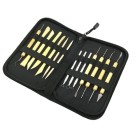 Case with zipper, 14 tools for ceramics. -10-