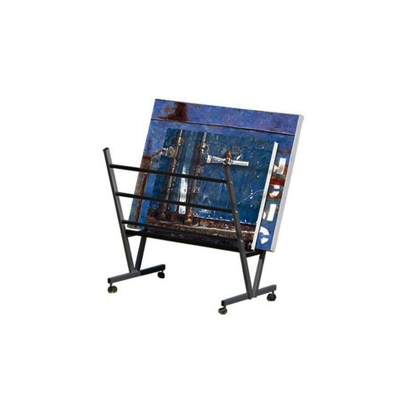 Fine art shop - Metal folder holders and sheets with wheels, Totenart. | totenart.com