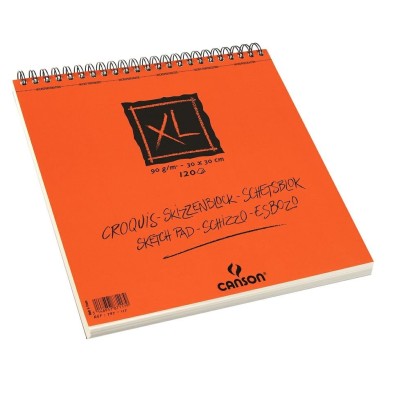  Fine art shop - XL Croquis Canson (Block), 120s., 90 gr., 30x30 cm. | totenart.com