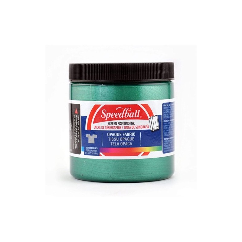 Fine art shop - Emerald Screen Printing Ink 236 ml. Speedball | totenart.com 