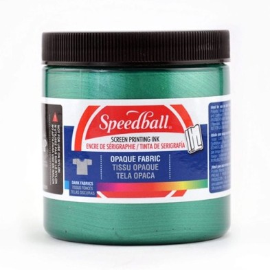 Fine art shop - Emerald Screen Printing Ink 236 ml. Speedball | totenart.com 