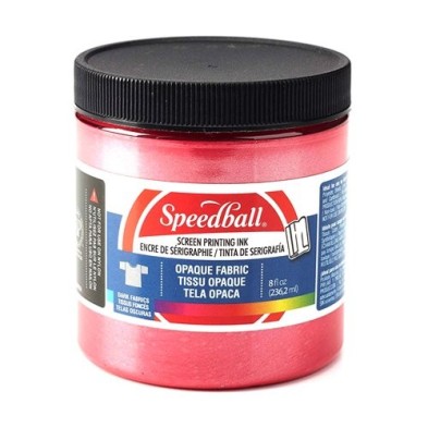 Fine art shop - Raspberry Screen Printing Ink 236 ml. Speedball | totenart.com 