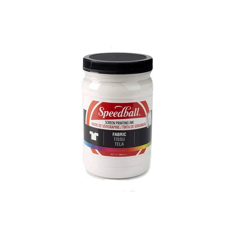 Fine art shop - White Screen Printing Ink 946 ml. Speedball | totenart.com 
