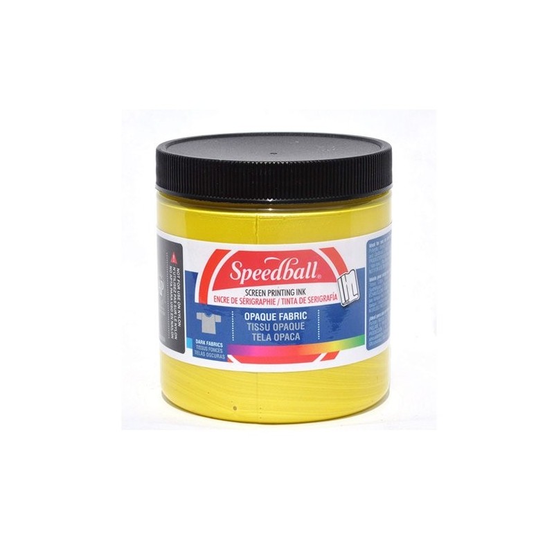 Yellow Screen Printing Ink 236 ml. Speedball