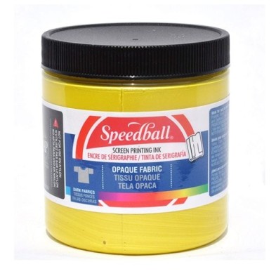 Yellow Screen Printing Ink 236 ml. Speedball