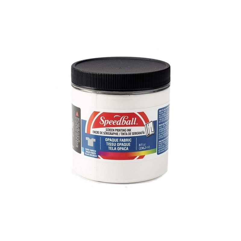 White Screen Printing Ink 236 ml. Speedball
