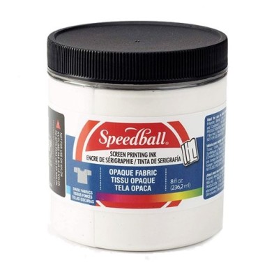 White Screen Printing Ink 236 ml. Speedball