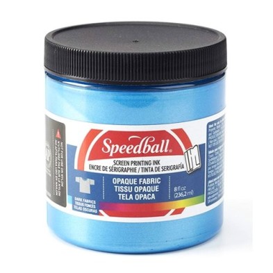 Blue Screen Printing Ink 236 ml. Speedball