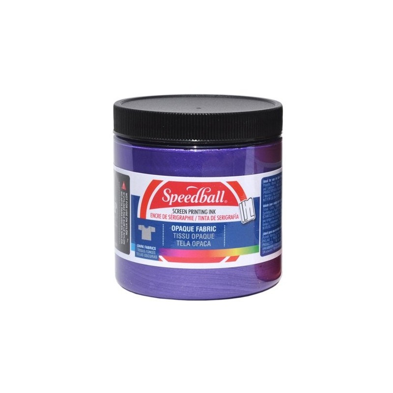 Violet Screen Printing Ink 236 ml. Speedball