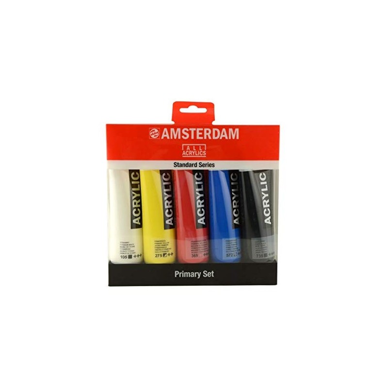 Fine art shop - Amsterdam Acrylic Set 5 colors (120 ml) | totenart.com