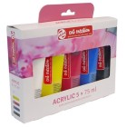 Fine art shop - Acrylic Set Art Creation 5 colors (75 ml) | totenart.com