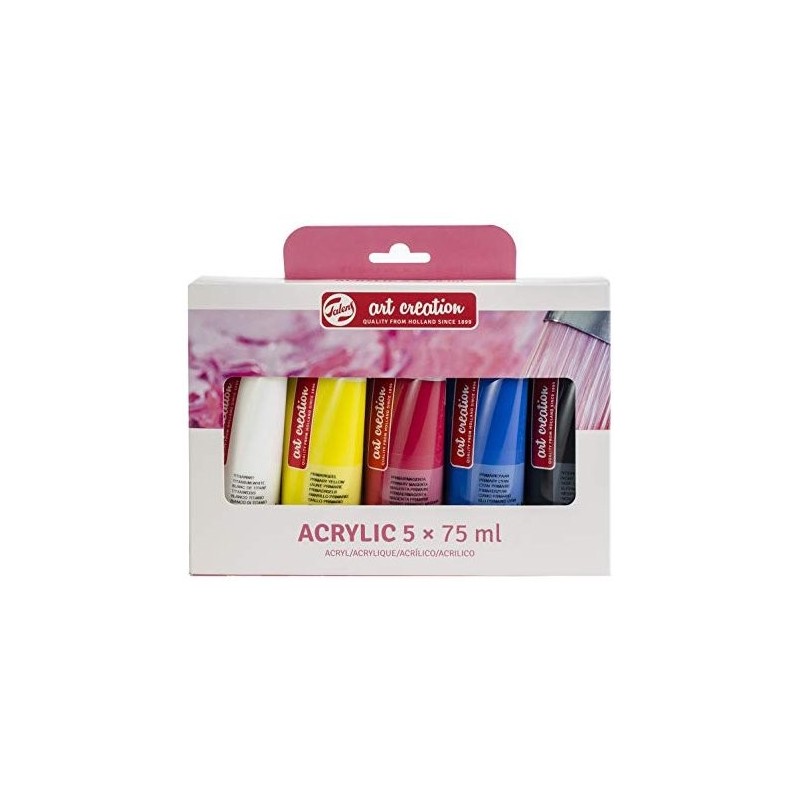 Fine art shop - Acrylic Set Art Creation 5 colors (75 ml) | totenart.com
