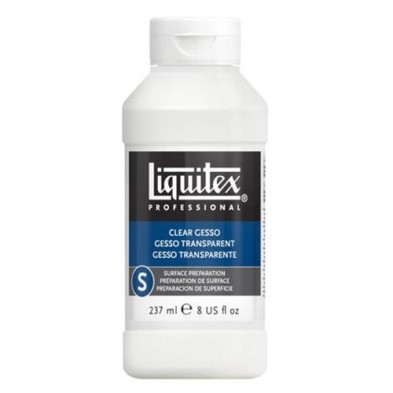 Fine art shop - Clear Acrylic Gesso, Liquitex 237 ml. | totenart.com
