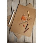  Fine art shop - Kraft Glued Pad A4, 90 gr. 100 h. Brown Color Clairefontaine | totenart.com