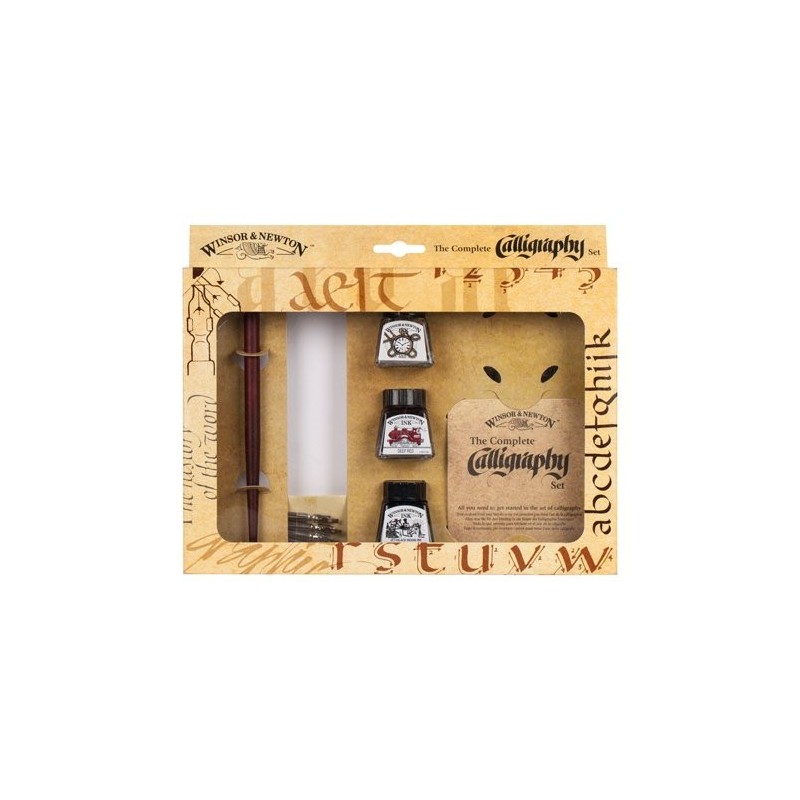 Material Bellas Artes - Dibujo - The Complete Calligraphy Set Winsor&Newton | totenart.com