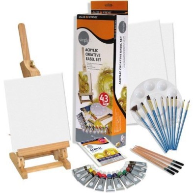 Fine art shop - Acrylic Set 43 pieces Daler Rowney | totenart.com 