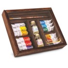 Oil Titan Extra thin, wooden box, 10 colours 40 ml.