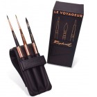 Fine art shop - Bag with 3 travel brushes Raphael\n | totenart.com