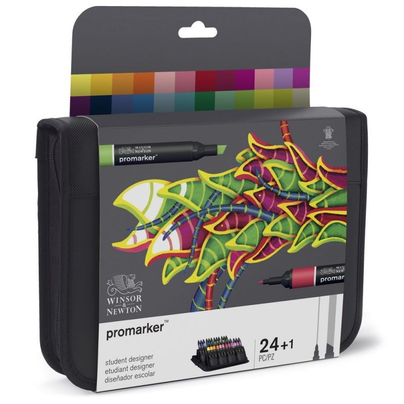 \nFine art shop - Set 24 Promarker Winsor & Newton, Student Designer | totenart.com