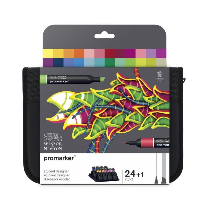 \nFine art shop - Set 24 Promarker Winsor & Newton, Student Designer | totenart.com