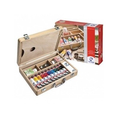 Fine art shop - Acrylic Van Gogh, wooden box 10 col. | totenart.com