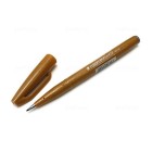 Fine art shop - Sign Pen Brush Pentel Touch , Yellow Ochre | totenart.com\n