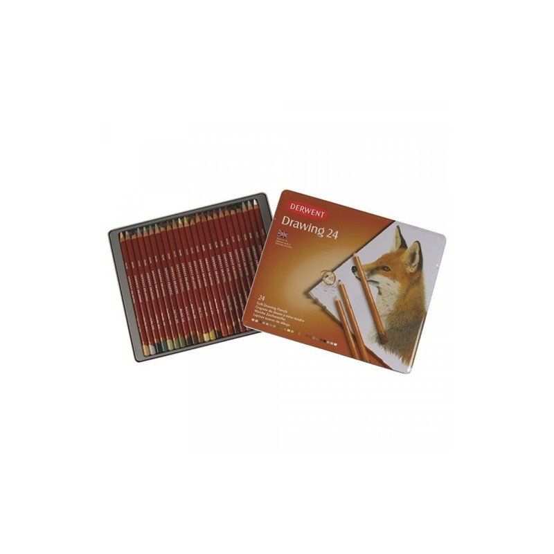  Fine art shop - Soft Drawing 24 Pen Derwent | totenart.com