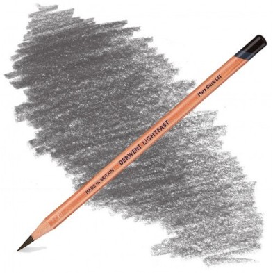  Fine art shop - Oil Pencil Martian Black Lightfast Derwent | totenart.com