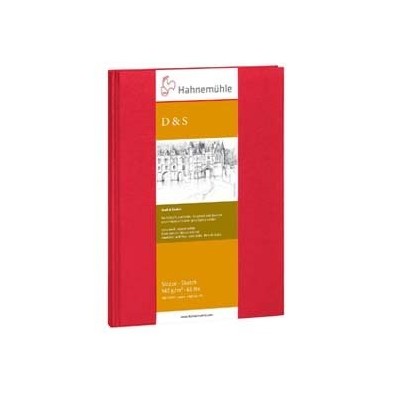  Fine art shop - Sketch Book D&S  red, 140gr,A5 R, 80 sheets | totenart.com