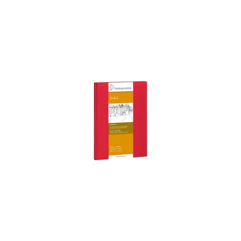  Fine art shop - Sketch Book D&S red 140gr, A4 R, 80 sheets | totenart.com