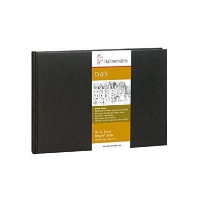  Fine art shop - Sketch Book D&S black, 140gr, A6 P, 62 sheets | totenart.com