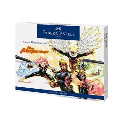 Fine art shop - Comic Illustration Set The Famazings, Faber Castell | totenart.com