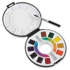  Fine art shop - Watercolour Travel Box 10 half-pans and 1 brush, Campus Raphaël | totenart.com