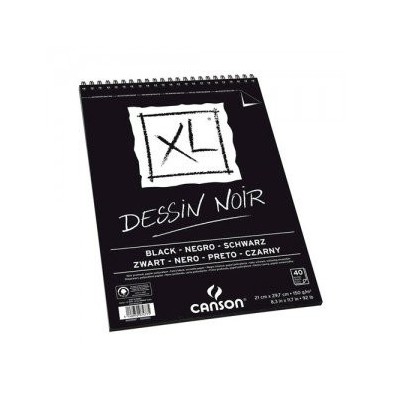  Fine art shop - Sketch Canson XL Black (Block), 20h., 150 gr., A5 | totenart.com