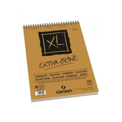  Fine art shop - Sketch Canson XL extra white (Block), 60h., 90 gr., A5 | totenart.com