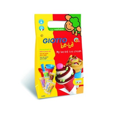 Fine art shop - Giotto Be-Bè Playing dough set, Ice-Cream  | totenart.com 