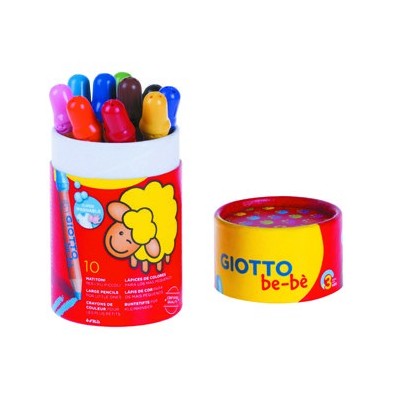 Fine art shop - Giotto Be-Bé 10 Large pencils | totenart.com 