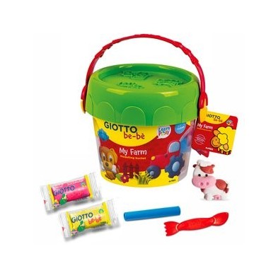 Fine art shop - Giotto Be-Bè My Farm Modelling Bucket | totenart.com 